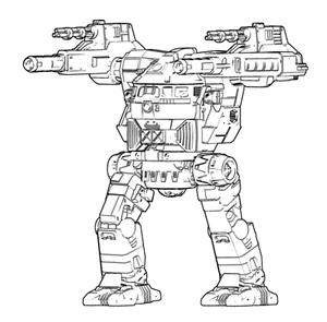 Jagermech III JM-D3 | CGL Scala 1:265 BattleMech | Battletech Miniatura - Foto 1 di 1