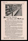 1929 J C Shepherd Gloucester MA Meat Market Photo McCray Refrigerators Print Ad