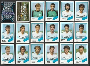 LOTTO DI 18 FIGURINE ALBUM CALCIATORI CALCIO FLASH 89 1988-89 LAZIO NUOVE - Picture 1 of 1