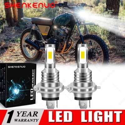 Bombilla de faro LED brillante 2 piezas 6000K para Honda CRF230L 2008, 2009 motocicleta: EE. UU. Foto 1 de 4