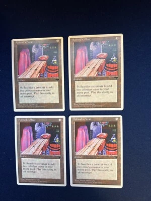 MTG Chronicles x4 Ashnod's Altar  Mint/NM!!  1995 release - Image 1 of 2
