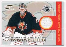 2003-04 INVINCIBLE JERSEY ROMAN TUREK JERSEY 1 COLOR 742/1100 CALGARY FLAMES #5