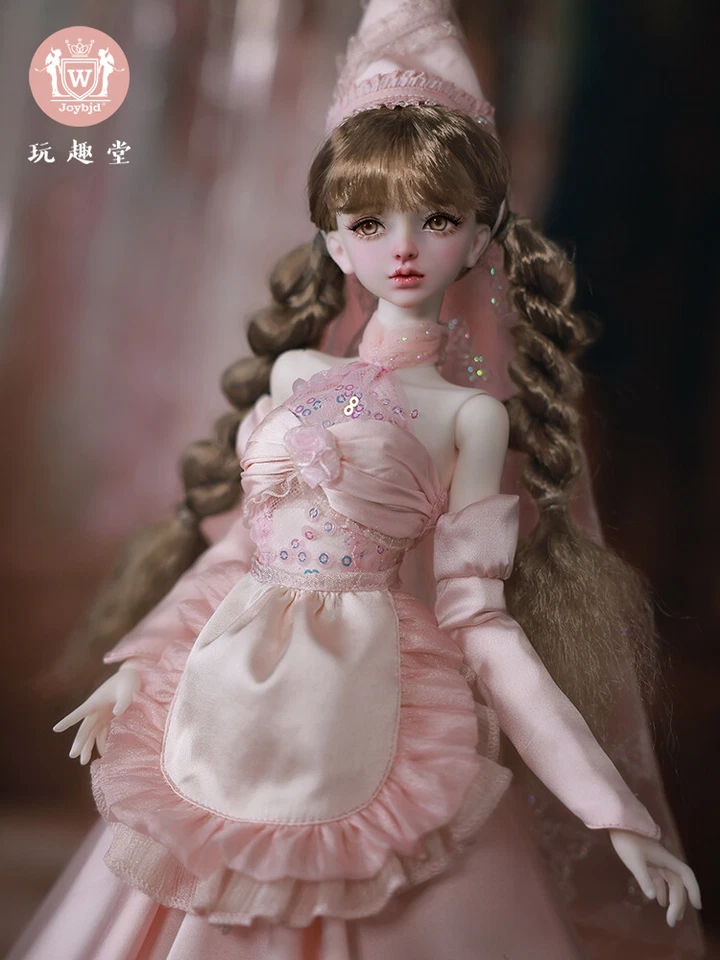 1/4 BJD Muñeca Resina Niña Mujer Hecho a Mano Maquillaje Rostro Vestido Peluca Ropa REGALO DE NAVIDAD Foto 1 de 4