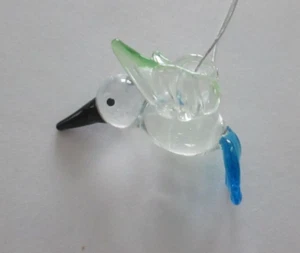 2KD Kolibri GLAS MINIATUR TIER ORNAMENT Ganz - Bild 1 von 6