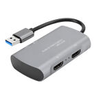 Video Capture Card 4K To Usb2.0 1080P Game Live Silver Gray Free D 2Bb