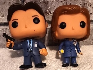 Funko Pop! Television X-Files Mulder And Scully #183 and #184 Loose No Box - Picture 1 of 4