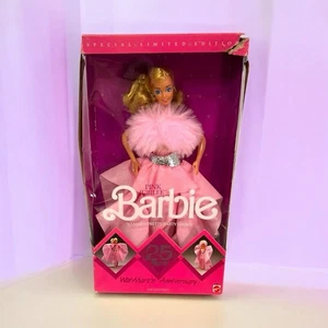 Barbie vintage 1987 rose jubilé édition spéciale limitée 25 ans Mattel 4589 - Photo 1/12