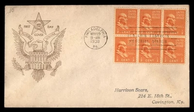 Mayfairstamps US FDC 1938 Ben Franklin Great Seal First Day Cover aau_78879 - Image 1 of 2