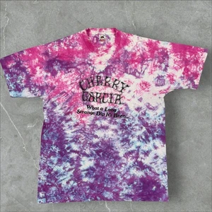 Vintage Cherry Garcia Grateful Dead Ben And Jerry’s Single Stitch Tie Dye - XL - Picture 1 of 8