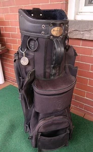 Bolsa de carro de golf Bennington CEO negra de colección 6 vías hecha en EE. UU. - Imagen 1 de 24