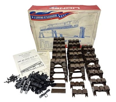 Vintage Lionel 6-2110 Train Graduated Trestle Set O Gauge Models w/Box COMPLETE! - Image 1 of 4