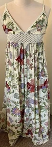 New York Laundry Boho Floral Cottagecore Maxi Dress - Size 10 - Picture 1 of 15