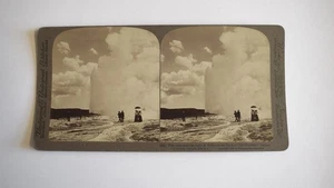Tarjeta 3D Stereoview Fotografía OLD FIEL PARQUE NACIONAL DE YELLOWSTONE EE. UU. 1904 - Imagen 1 de 4