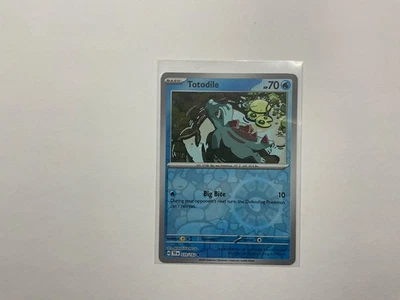Totodile Reverse Holo 039/162 SV05: Temporal Forces Common - Image 1 of 2