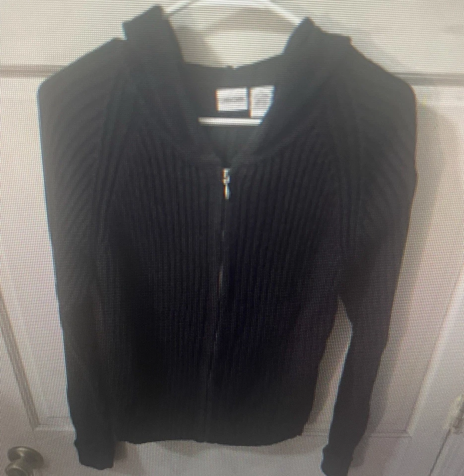 CHEROKEE NIÑA SUDADERA CON CAPUCHA NEGRA CREMALLERA TALLA XL Foto 1 de 1