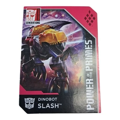Power Of The Primes Dinobot Slash Card - Image 1 of 2