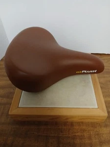 Velo Plush Bicycle Seat Brown Bike - Picture 1 of 5