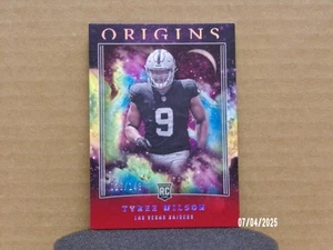 2023 Panini Red Origins Tyree Wilson #106 Raiders 020/149 RC - Picture 1 of 1