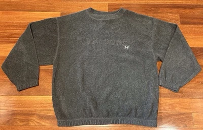 Big Dogs Vintage Gray Fleece Pullover Oversized Sweatshirt 90s 00s Size M Medium - Image 1 of 4