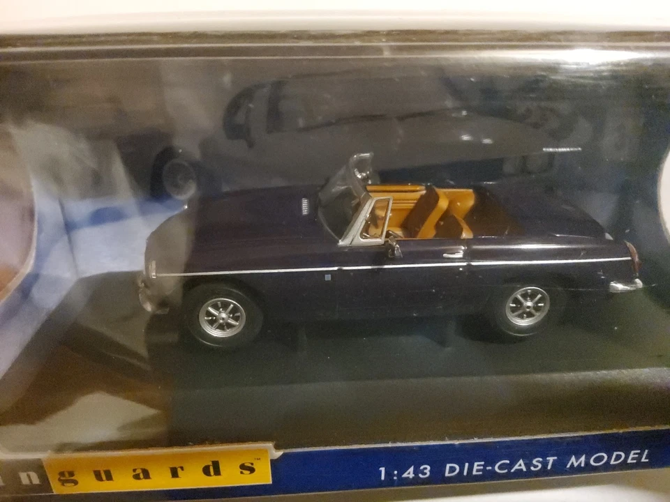 1/43 MG MGB ROADSTER ACCONITE PURPLE NEW CORGI` VANGUARDS` - Image 1 of 1