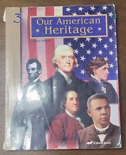 Abeka Our American Heritage History 3 Student Book