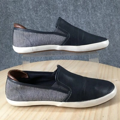 Aldo Shoes Mens 9.5 Umaywen Casual Slip On Loafer Flats Black Faux Leather - Image 1 of 4