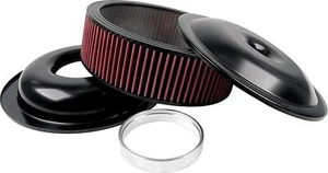 Allstar Performance 25925 | LW 14in A/C Kit Black 5in Washable Element - Bild 1 von 1