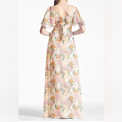 Maxi Vestido Sachin + Babi Aurora Nuevo con Etiquetas en Ramo Antiguo - Talla 22 Foto 1 de 4