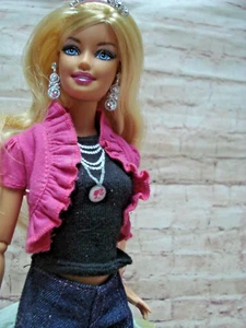 Barbie Fashionista Doll & Clothes Set SWAPPIN STYLES Wearing FASHION FAIRYTALE - Picture 1 of 22