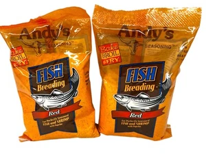 Andy's Red Fish Breading Mix 10 oz (2 Pack) - Picture 1 of 1