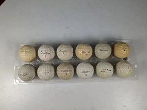 Rare Vintage Golf Ball Collection 12 included Dozen - Picture 1 of 21