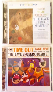 The Dave Brubeck Quartet: Time Out and Time Further Out - 2 Audio CDs - Like New - Picture 1 of 7