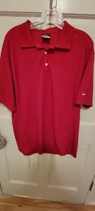 Nike Golf Dri Fit Short Sleeve Polo Mens Size XL - Picture 1 of 5