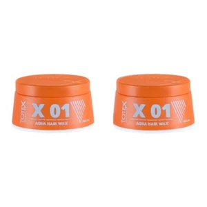 2 X Totex Hair Styling Aqua Gel Wax-X 01-Strong Hold-One Million Scent - 150ml - Picture 1 of 2