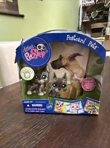 LPS Postcard Pets Great Dane #1439 ~ EXTREMELY RARE - Littlest Pet Shop NIB NEW - Picture 1 of 9