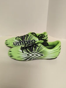 Umbro Limited Boys Size 5 Soccer Cleats Bright Lime Green w/Black Accents NEW!!! - Picture 1 of 8