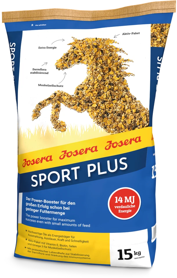 JOSERA Sport Plus (15 kg) | für Sportpferde | haferfrei | energiereiches Müsli - Bild 1 von 1