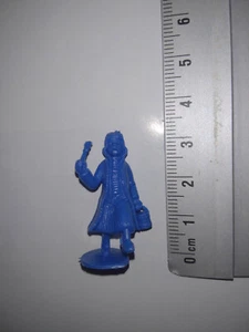 Figurine TINTIN 3 cm - dunkin – STENVAL 1971 - Abdallah - bleu - Imagen 1 de 2