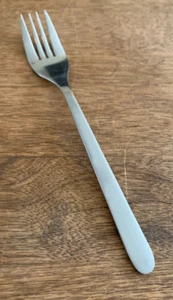 1 Salad Fork Fornuft IKEA Stainless Steel China Glossy Round Tip - Picture 1 of 2