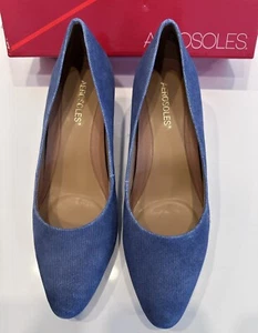 Denim Pumps by Aerosoles Silver Star Size 9M - Picture 1 of 5