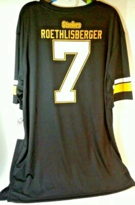 Camisa para hombre Pittsburgh Steelers NFL Roethlisberger #7 talla L nueva - Imagen 1 de 4