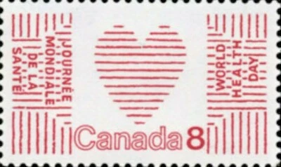 🍁Canada  #560  "WORLD HEALTH DAY"   Brand New  1972  Nice Original Gum    (A) - Image 1 of 2