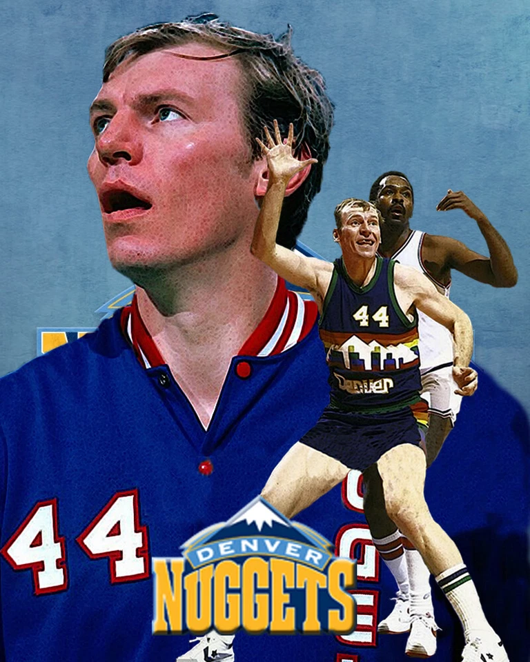 Denver Nuggets Lithograph print of Dan Issel - Image 1 of 1