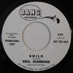 promo oldie wlp NEIL DIAMOND Shilo, La Bamba BANG 45 nice! - Picture 1 of 4