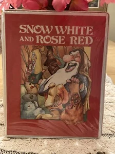 Schneewittchen und Rosenrot Buch & Kassette Set - Mitlesen - Vintage Märchen - Bild 1 von 8