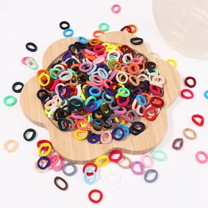 Fascia in gomma per bambina cravatte per capelli accessori per cerchietto UK - Foto 1 di 49