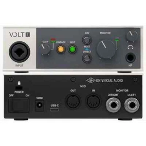 UNIVERSAL AUDIO VOLT 1 USB Recording Studio Midi Soundkarte 1in/2out GARANTIE - Bild 1 von 7
