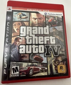 Grand Theft Auto IV Greatest Hits - Sony PlayStation 3 Complete With Map Manual - Picture 1 of 5