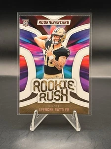 Panini Rookies & Stars 2024 - Rookie Rush Spencer Rattler #RR-SRR (RC) - Imagen 1 de 2