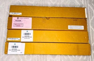 Juego de 4 tóneres originales Konica Minolta TN328 AAV8130 AAV8230 AAV8330 AAV8430 Foto 1 de 4